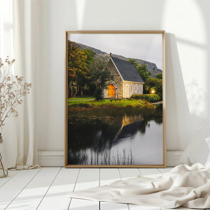 Gougane Barra Church Cork Wall Art Print – Irish Photography