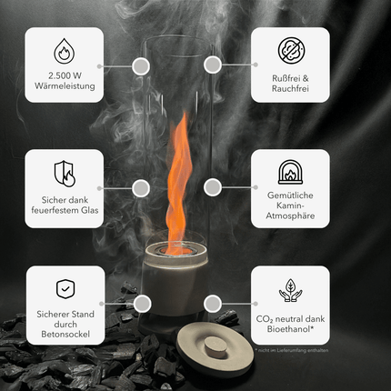 SEO. FIRE Cozy DEAL - Grau Linkreich