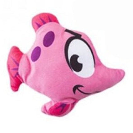 SEO. Fisch Kuscheltier 20 cm Plüschtier weiches Kinder Stofftier - Rosa Linkreich