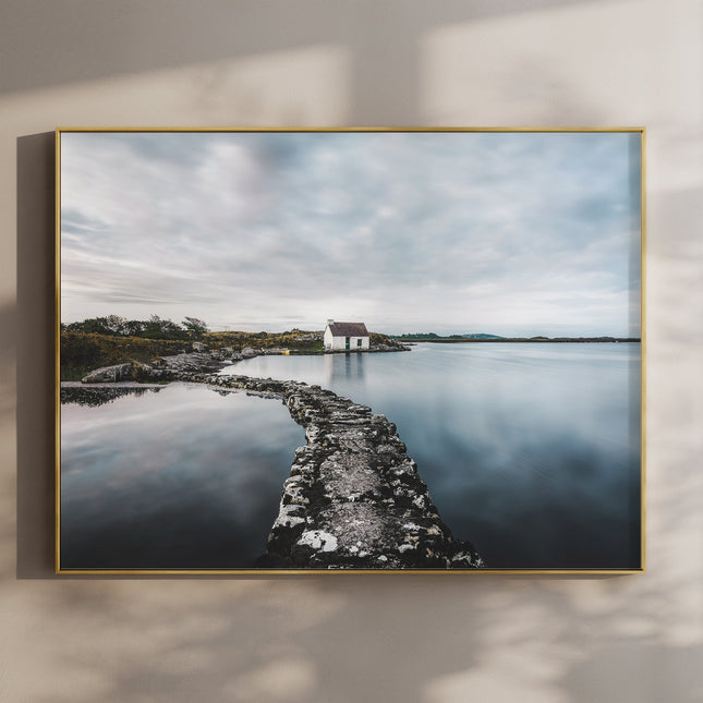 Fisherman's Bothy, Connemara – Ireland Coastal Wall Art Print