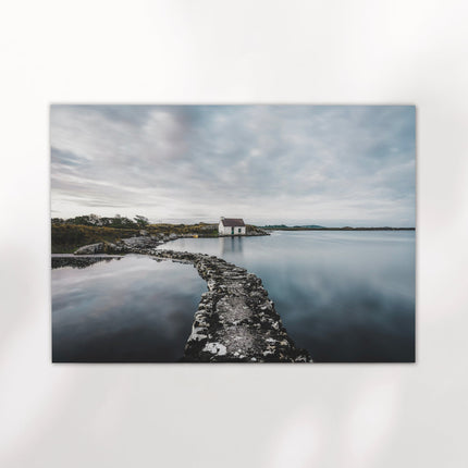 Fisherman's Bothy, Connemara – Ireland Coastal Wall Art Print