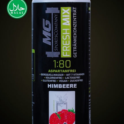 SEO. Fitness Getränkekonzentrat - Himbeere - mit 7 wertvollen Vitaminen ergibt 80 Liter - Himbeere Linkreich