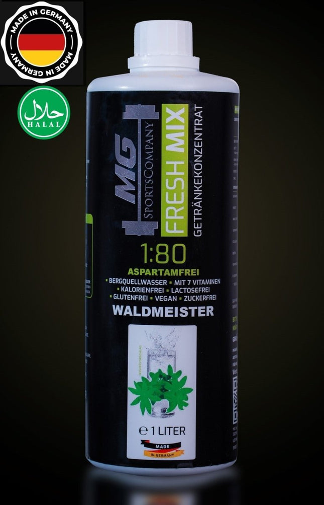 SEO. Fitness Getränkekonzentrat - Waldmeister - mit 7 wertvollen Vitaminen ergibt 80 Liter - Waldmeister Linkreich