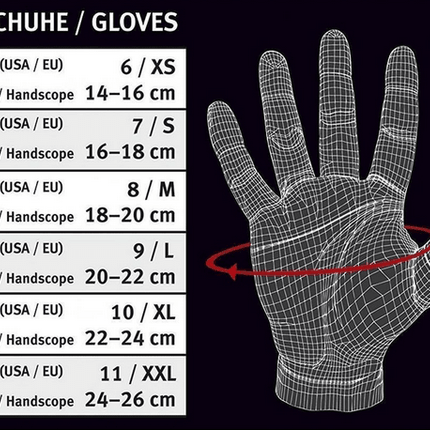 SEO. Fitness Handschuhe Echt Leder Premium mit Gel - extra soft - C.P. Sports - F7 - S Linkreich