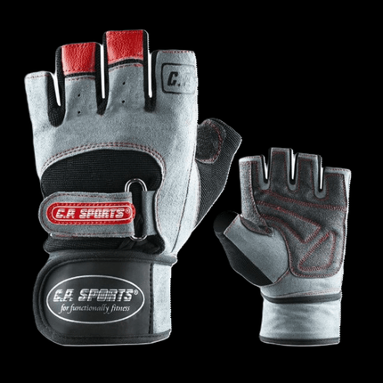 SEO. Fitness Handschuhe mit Bandage C.P.Sports - Pro Trainer - F9 - 2 - S I 7 I 16 - 18 cm Linkreich