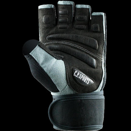 SEO. Fitness Handschuhe mit Bandage - Perfekt Grip - C.P Sports F14 - S I 7 I 16 - 18 cm Linkreich