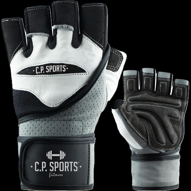 SEO. Fitness Handschuhe mit Bandagen - Perfekt - Grip - C.P. sports F21 - S I 7 I 16 - 18 cm Linkreich