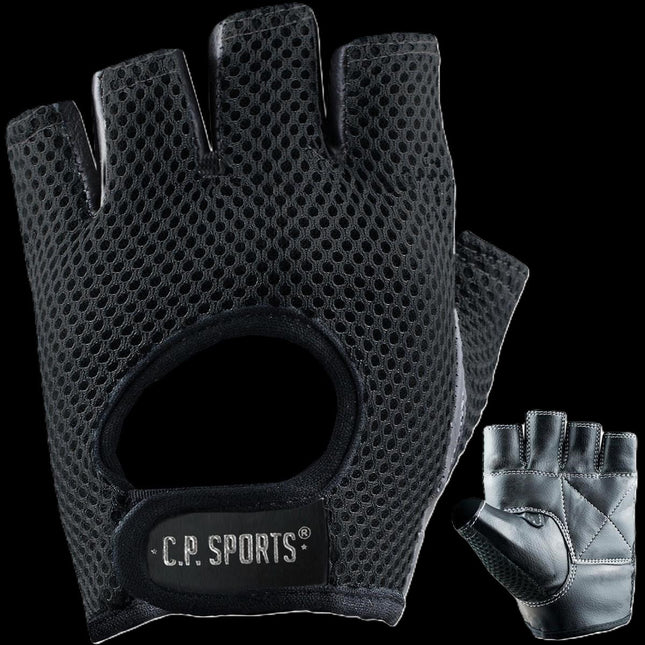 SEO. Fitness Handschuhe - verschiedene Farben C.P. Sports F0 - Schwarz Linkreich