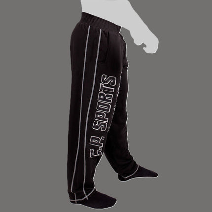 SEO. Fitness Hose / Bodybuilding Hose / Profi Gym - Hose - C.P. Sports S11 - 1 - Schwarz Linkreich