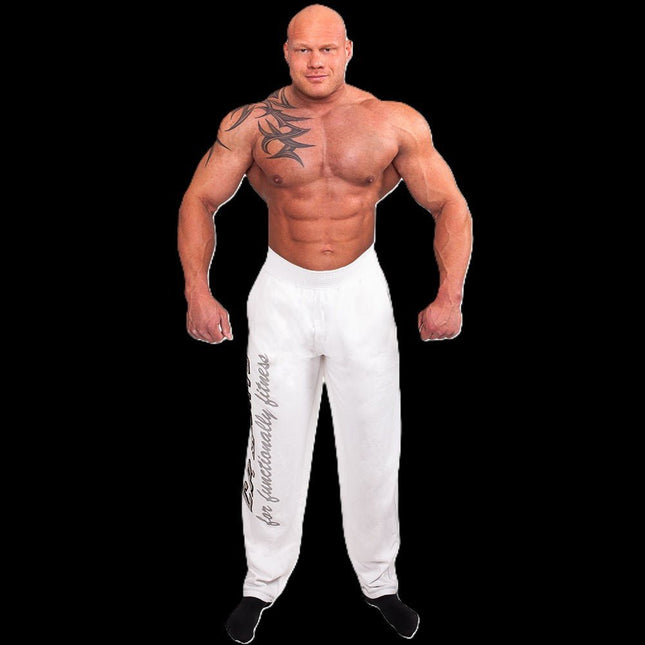 SEO. Fitness Hose / Bodybuilding Hose / Profi Gym - Hose - C.P. Sports S11 - 1 - Weiß Linkreich