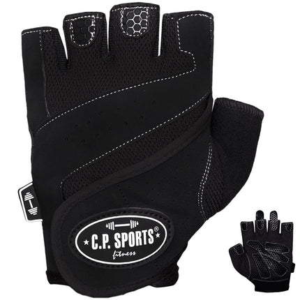 SEO. Fitnesshandschuh / Gym - C.P. Sports - F9 - 3 - Schwarz Linkreich