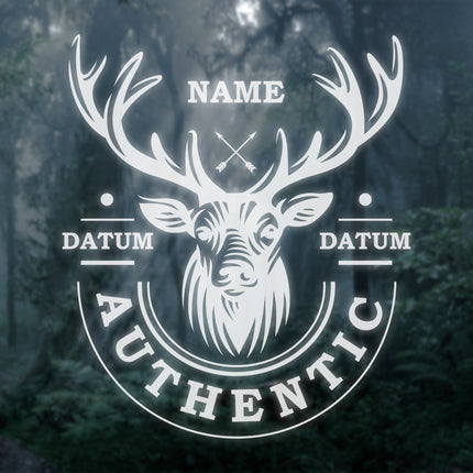 SEO. Flachmann aus Edelstahl Geschenkset - personalisiert mit Jägermeister im Set - Hirsch Linkreich