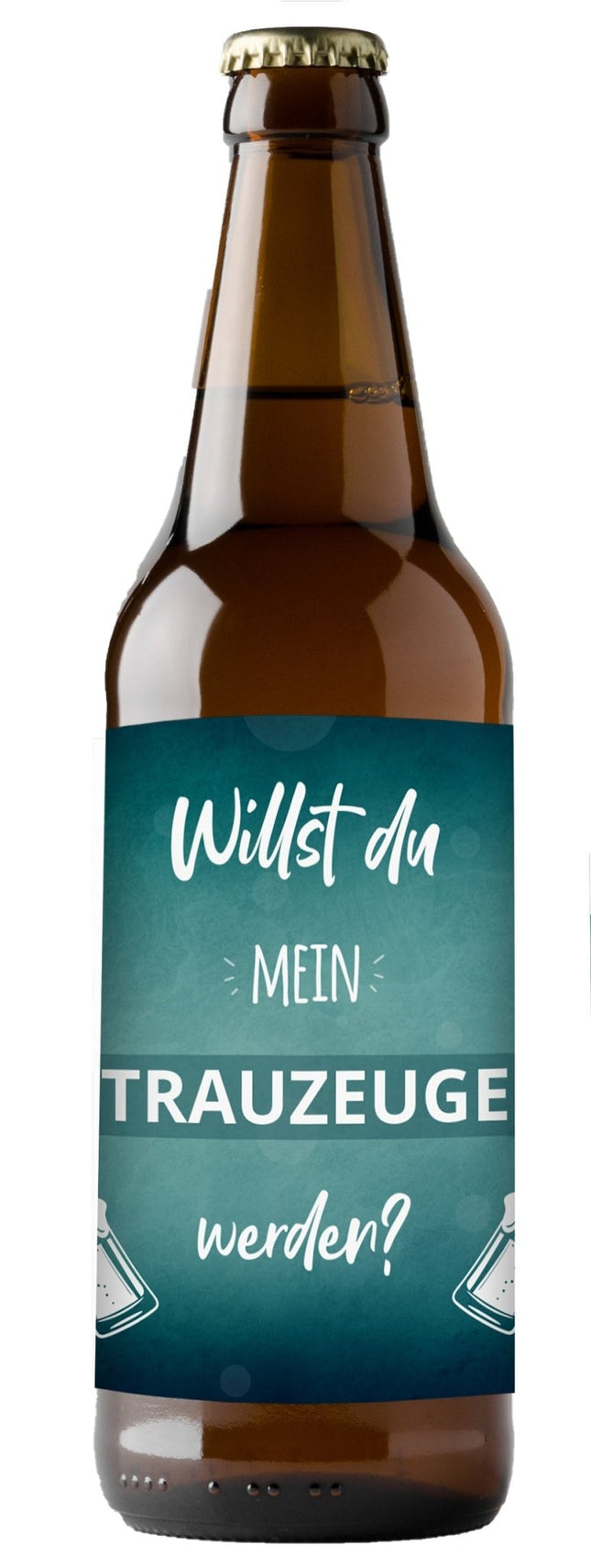 SEO. Flaschenetikett Trauzeuge - Geschenk für den Trauzeugen - Linkreich