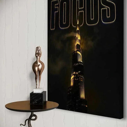FOCUS - Leinwandbild Motivation (Canvas) kaufen bei Linkreich – Jetzt entdecken!