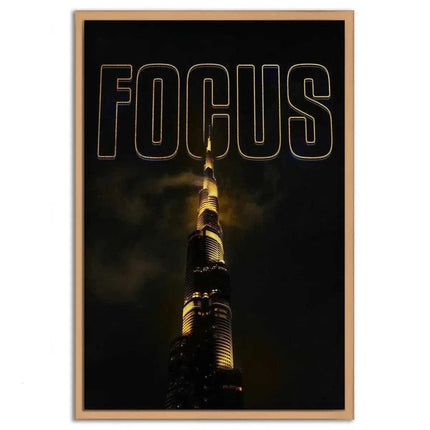 FOCUS - Leinwandbild Motivation (Canvas) kaufen bei Linkreich – Jetzt entdecken!