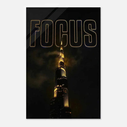 FOCUS - Leinwandbild Motivation (Canvas) kaufen bei Linkreich – Jetzt entdecken!