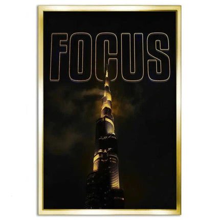 FOCUS - Leinwandbild Motivation (Canvas) kaufen bei Linkreich – Jetzt entdecken!