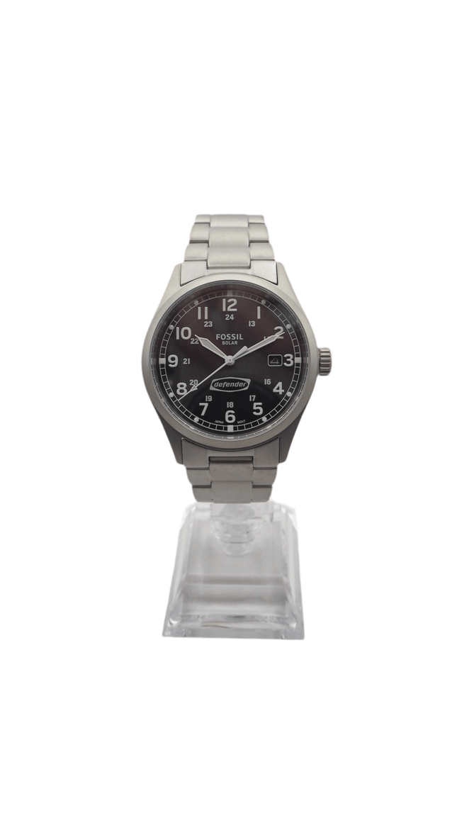 Fossil Defender FS5973 Solar Herrenuhr Edelstahl Neu OVP (Armbanduhr) kaufen bei Linkreich – Jetzt entdecken!