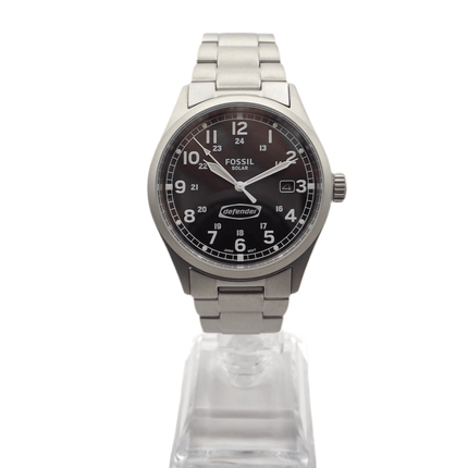 Fossil Defender FS5973 Solar Herrenuhr Edelstahl Neu OVP (Armbanduhr) kaufen bei Linkreich – Jetzt entdecken!