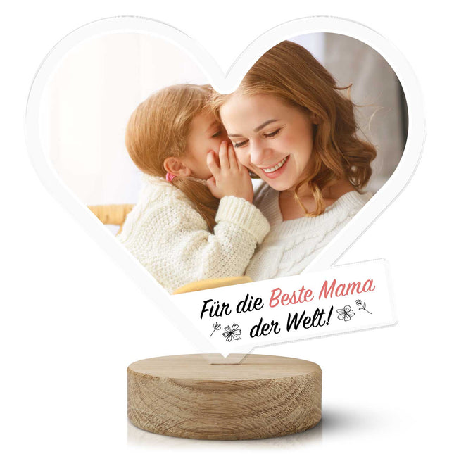SEO. Fotogeschenk Für die Beste Mama der Welt aus Acrylglas - Linkreich