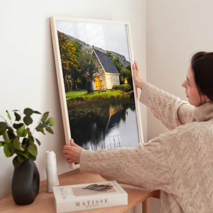 Gougane Barra Church Cork Wall Art Print – Irish Photography