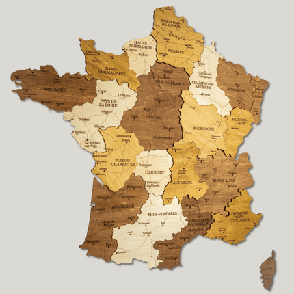 France 3D Wooden Map () kaufen bei Linkreich – Jetzt entdecken!
