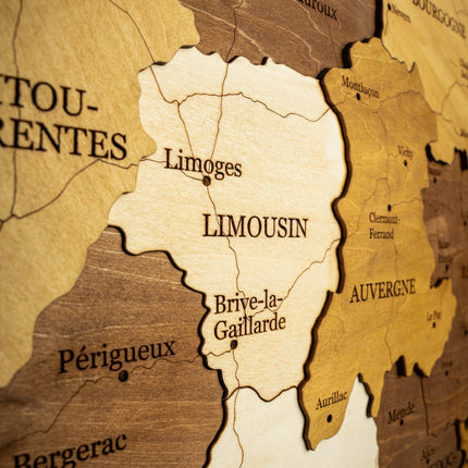 France 3D Wooden Map () kaufen bei Linkreich – Jetzt entdecken!