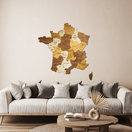 France 3D Wooden Map () kaufen bei Linkreich – Jetzt entdecken!