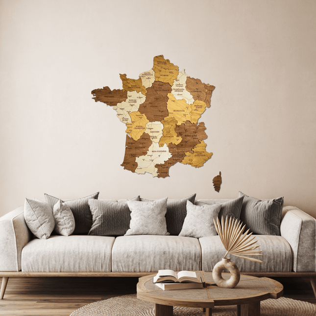 France 3D Wooden Map () kaufen bei Linkreich – Jetzt entdecken!