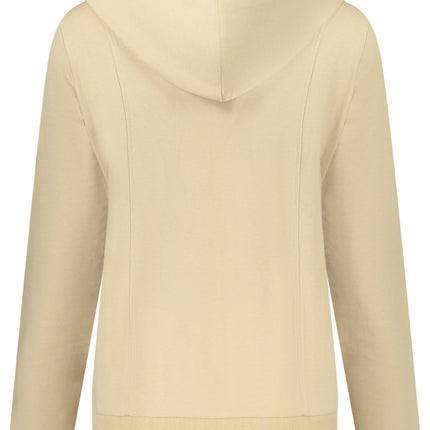 FREDDY Sweatshirt Damen mit Reißverschluss – Hoodie mit Strass-Applikation