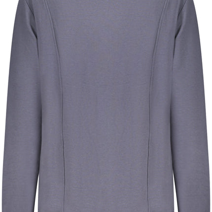 FREDDY Sweatshirt Damen mit Reißverschluss – Blaues Langarm-Sweatshirt für Herbst/Winter