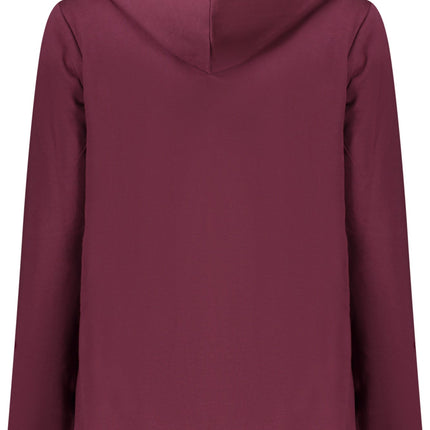 FREDDY Damen-Sweatshirt mit Reißverschluss – Lila Hoodie für Herbst/Winter