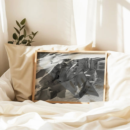 Glacier de Taconnez Wall Art Print | Chamonix Glacier Photography