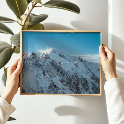 Massif du Mont Blanc - Chamonix Wall Art Print