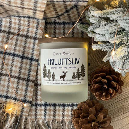 Friluftsliv Scented Candle - Scandinavian Forest in Autumn or Spring (Scented candle) kaufen bei Linkreich – Jetzt entdecken!