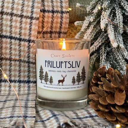 Friluftsliv Scented Candle - Scandinavian Forest in Autumn or Spring (Scented candle) kaufen bei Linkreich – Jetzt entdecken!