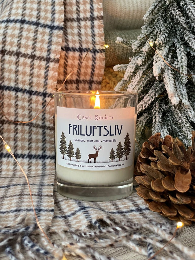 Friluftsliv Scented Candle - Scandinavian Forest in Autumn or Spring (Scented candle) kaufen bei Linkreich – Jetzt entdecken!
