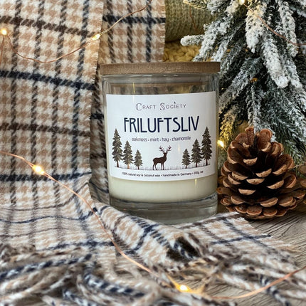 Friluftsliv Scented Candle - Scandinavian Forest in Autumn or Spring (Scented candle) kaufen bei Linkreich – Jetzt entdecken!