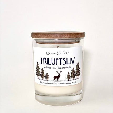 Friluftsliv Scented Candle - Scandinavian Forest in Autumn or Spring (Scented candle) kaufen bei Linkreich – Jetzt entdecken!