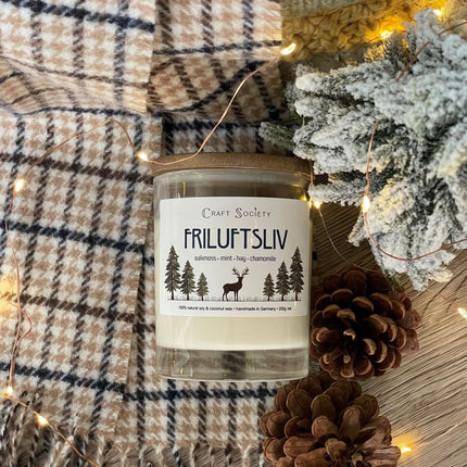 Friluftsliv Scented Candle - Scandinavian Forest in Autumn or Spring (Scented candle) kaufen bei Linkreich – Jetzt entdecken!