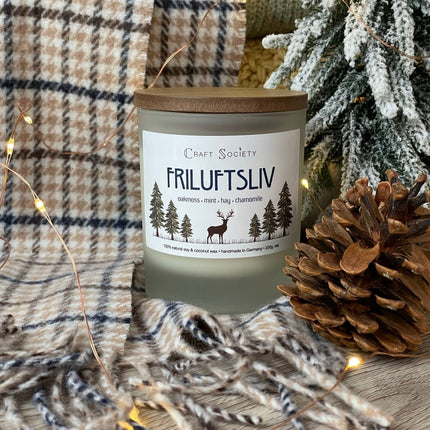 Friluftsliv Scented Candle - Scandinavian Forest in Autumn or Spring (Scented candle) kaufen bei Linkreich – Jetzt entdecken!