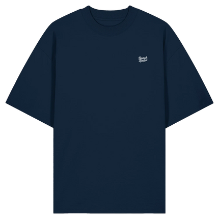 Signature Oversize T-Shirt Bio-Baumwolle mit Stickerei