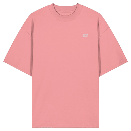 Signature Oversize T-Shirt Bio-Baumwolle mit Stickerei