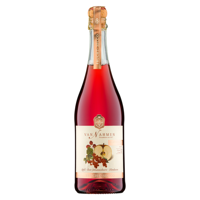 VAN NAHMEN Fruchtsecco Apfel- Rote Johannisbeere - Himbeere 0,75l