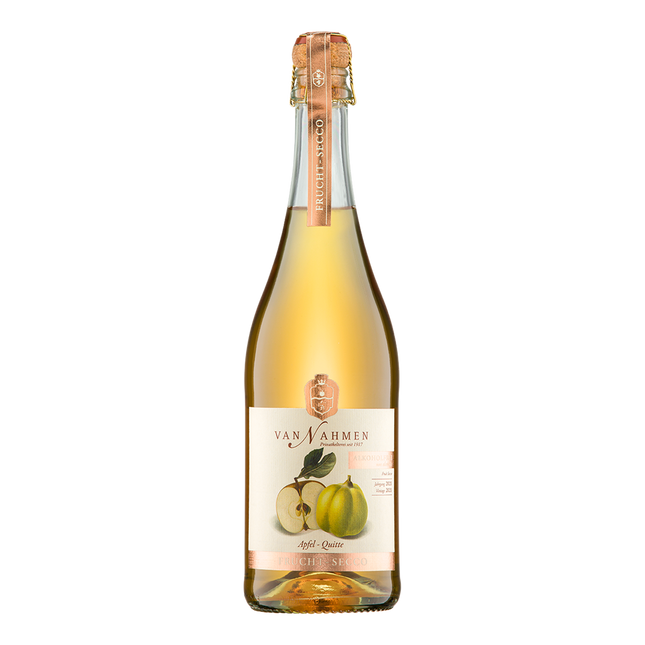 VAN NAHMEN Fruchtsecco Apfel-Quitte 0,75l