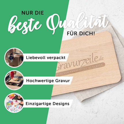 SEO. Frühstücksbrettchen aus Holz mit Gravur - Have yourself a merry little Christmas - Weihnachtsdeko - Linkreich