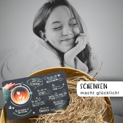 SEO. Frühstücksbrettchen “Du bist" (grün) - Linkreich