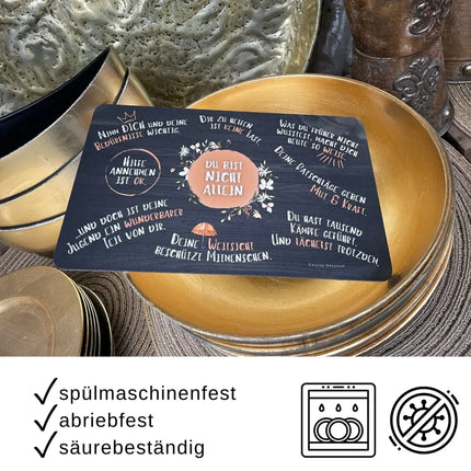 SEO. Frühstücksbrettchen „Du bist nicht allein“ - Linkreich