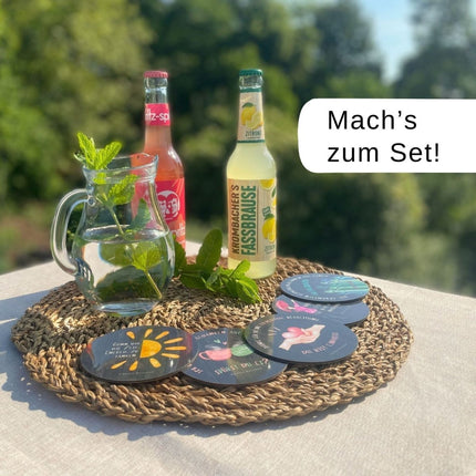 SEO. Frühstücksbrettchen “Du bist" (rot) - Linkreich