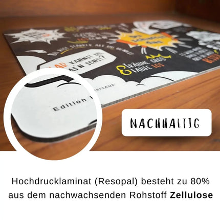 SEO. Frühstücksbrettchen „Du schaffst das“ - Linkreich